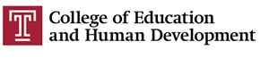 College of Education and Human Development - In Market - Red Black PNG - Small