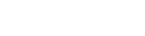 College of Education and Human Development - In Market - White PNG - Small