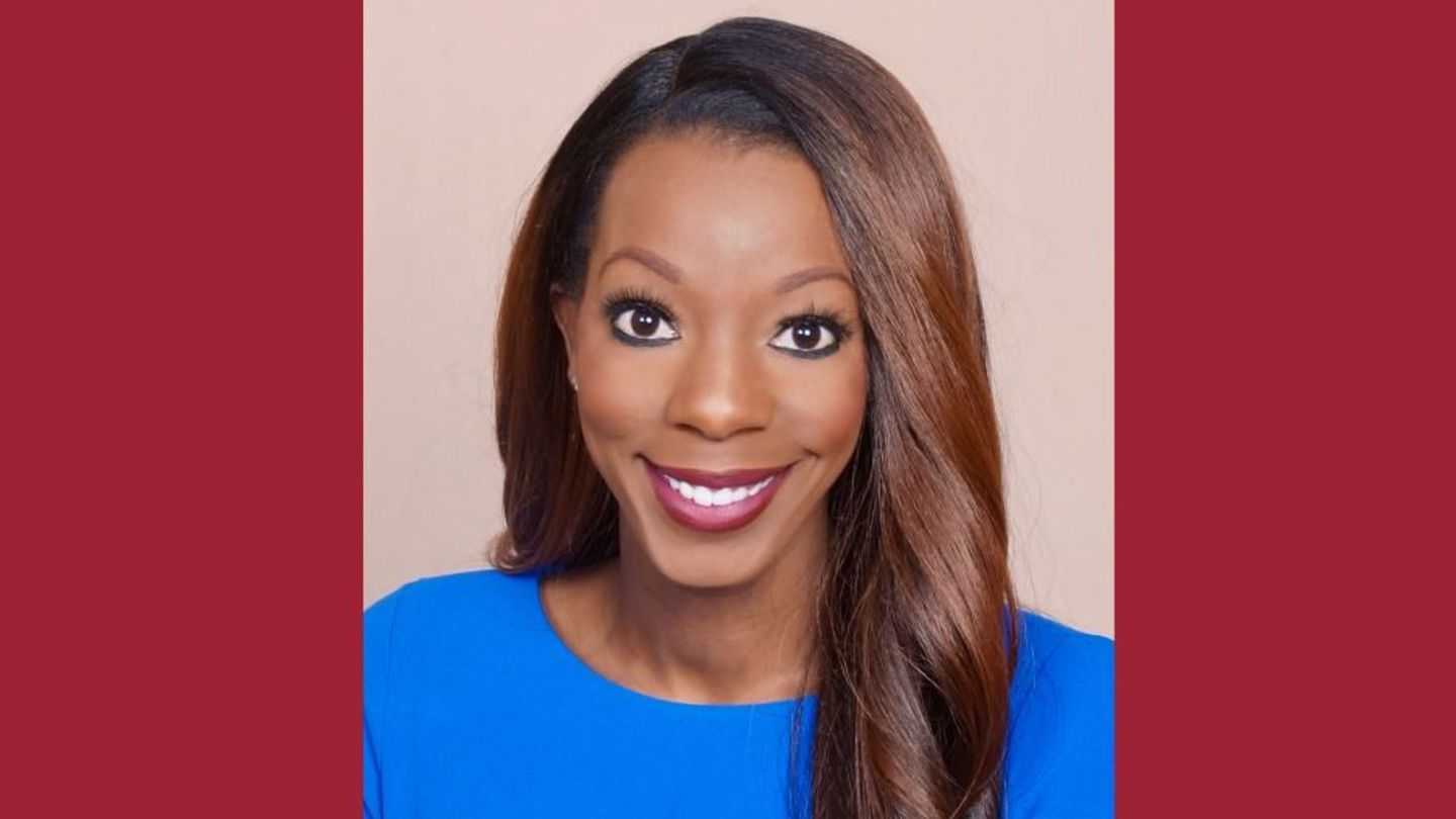CEHD Alumna, Rachel Edoho-Eket CEHD Alumna, Rachel Edoho-Eket in a bright blue blouse.